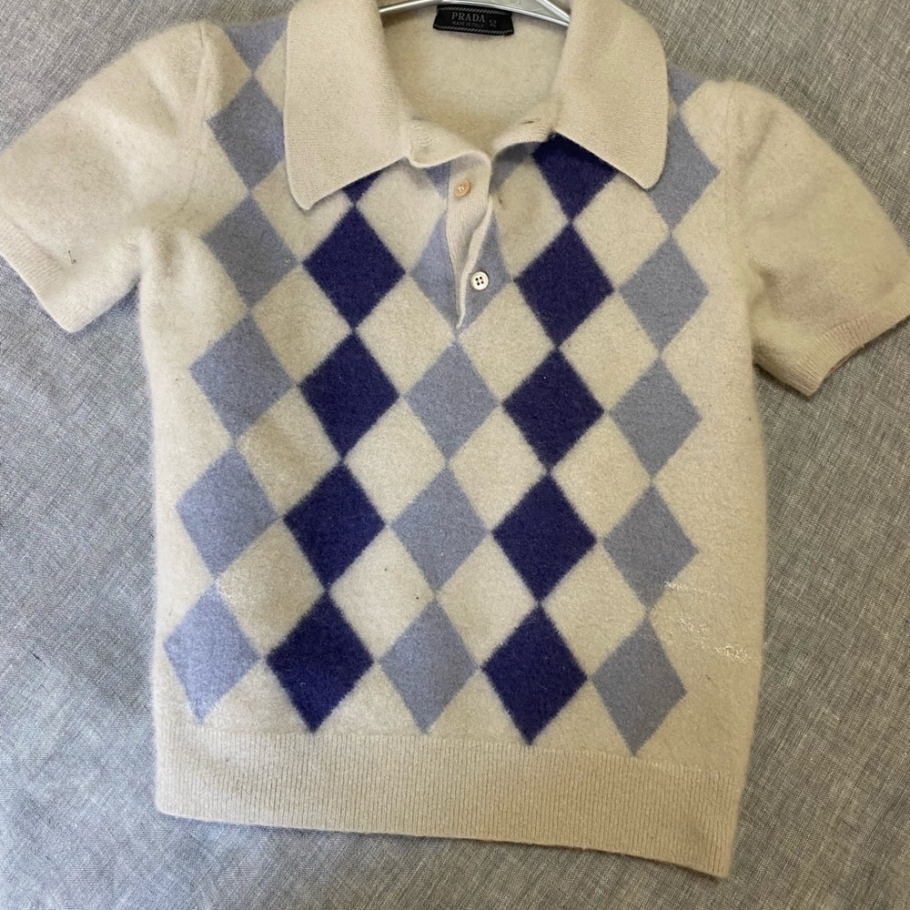 Prada Cream Knitwear